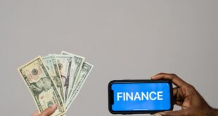 Contrasting traditional cash with digital finance concept.