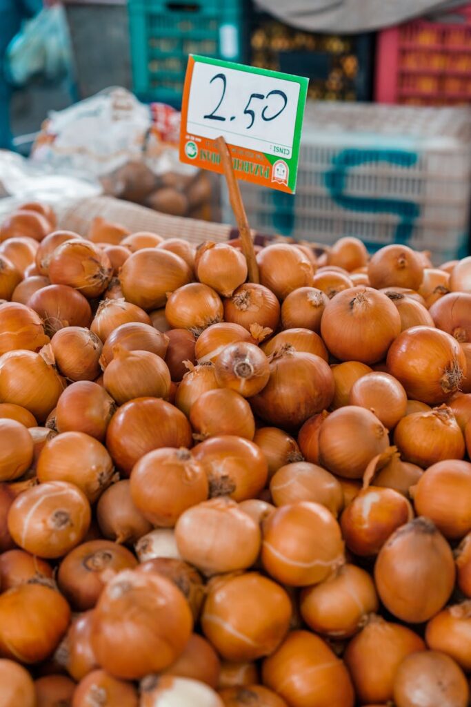 Price of onions in Ghana